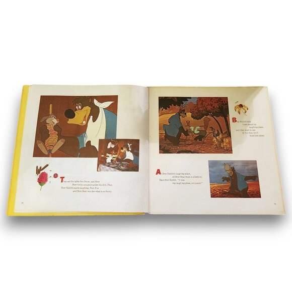 Vintage 1970 Disney Uncle Remus Brer Rabbit Bear Fox Vinyl LP 33 RPM - Picture 7 of 9